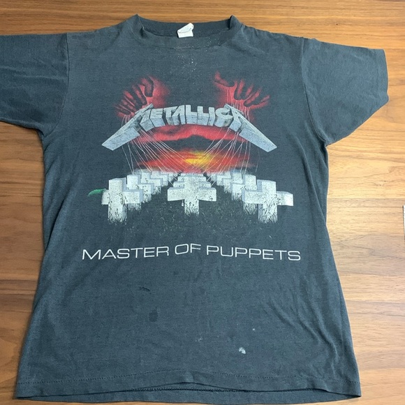 Vintage Metallica 1984 Damage Inc.Tour Shirt - Picture 1 of 2